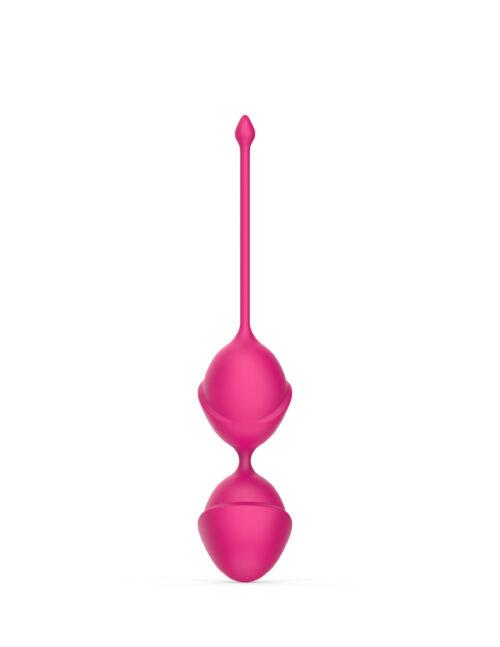 Titan silicone kegel balls for pelvic floor strengthening