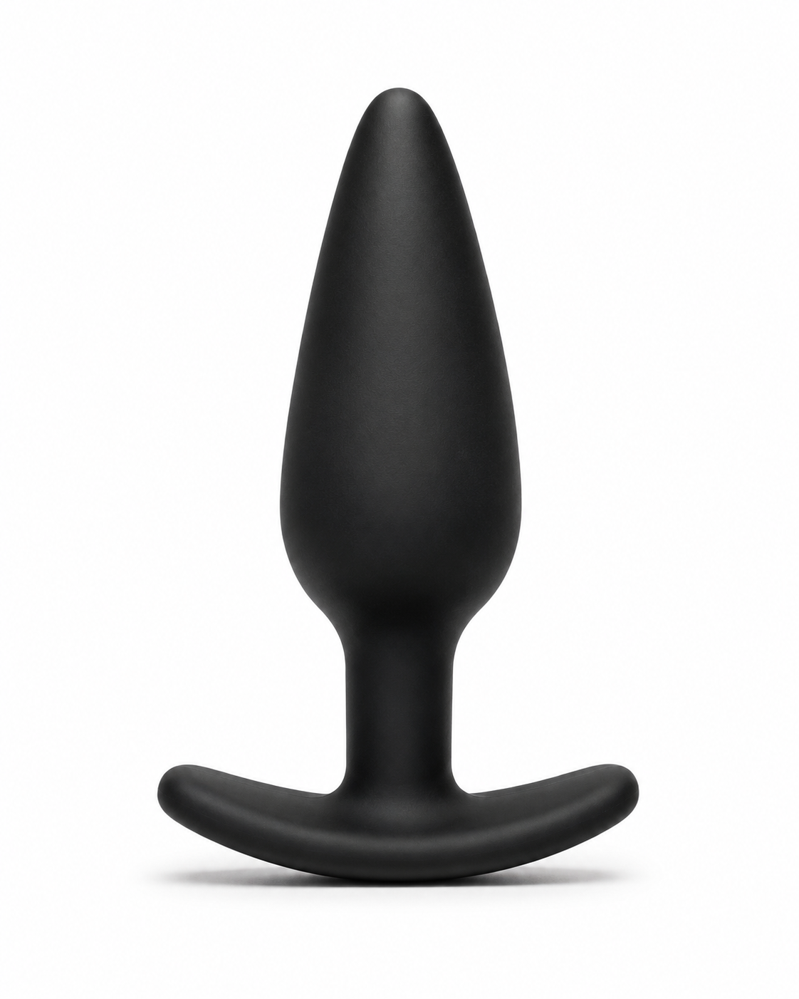 The Limitless Soft-Touch Silicone Plug features premium body-safe silicone, a flexible neck, tapered shape, and waterproof construction for comfortable solo or partner play. Limitless Soft-Touch Silicone Plug made from body-safe black silicone